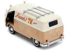 Volkswagen Bus "WheelJack" Tan and Beige "Frank's TV Repair" "Transformers: Rise of the Beasts" (2023) Movie "Hollywood Rides" Series 1/32 Diecast Model Car by Jada