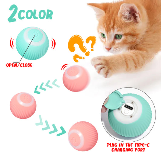 JoyPaw™ | Unleash Joyful Moments with Our Interactive Cat Toy Ball!