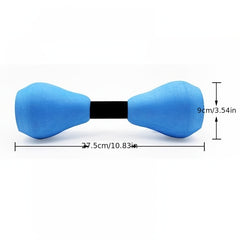 1pair Aquatic Aerobic Exercise Foam Dumbbell; EVA Water Resistance Fitness Equipment For Pool Women Men Weight Loss