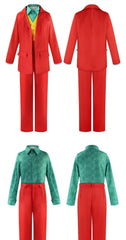 Joker Halloween Cosplay Costume, Arthur Fleck Joaquin Phoenix Suit