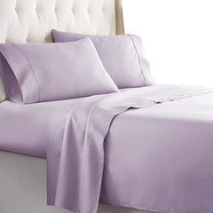 Full Size Sheets Set - Bedding Sheets & Pillowcases w/ 16 inch Deep Pockets - Fade Resistant & Machine Washable - 4 Piece 1800 Series Full Bed Sheet Sets – Lavender