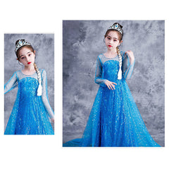 Girls Princess Costume Birthday Party Christmas Fancy Dress up