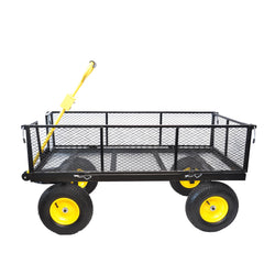 Wagon Cart Garden cart trucks make it easier to transport firewood