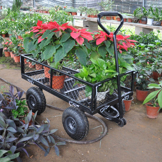 Wagon Cart Garden cart trucks make it easier to transport firewood