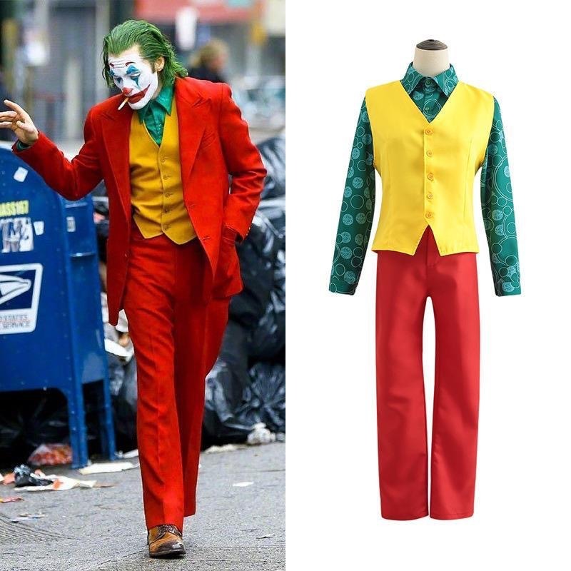 Joker Halloween Cosplay Costume, Arthur Fleck Joaquin Phoenix Suit