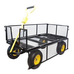 Wagon Cart Garden cart trucks make it easier to transport firewood