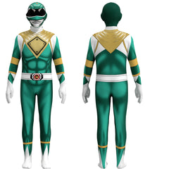 BKQU Fantasia Power Samurai Rangers Cosplay Costume Adult Kids Morpher Mighty Morphin Superhero Jumpsuit Zentai Halloween Suit