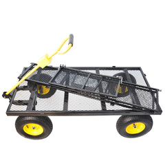 Wagon Cart Garden cart trucks make it easier to transport firewood