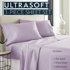 Full Size Sheets Set - Bedding Sheets & Pillowcases w/ 16 inch Deep Pockets - Fade Resistant & Machine Washable - 4 Piece 1800 Series Full Bed Sheet Sets – Lavender