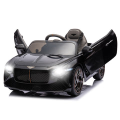 12V Battery Powered Ride On Car for Kids, Licensed Bentley Bacalar, Remote Control Toy Vehicle with Music Player, LED Light, 2 Driving Modes