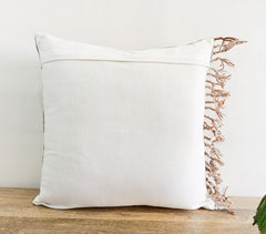 LATA Boho Embroidery Throw Pillow