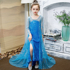 Girls Princess Costume Birthday Party Christmas Fancy Dress up