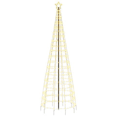 Christmas Tree Light with Spikes 570 LEDs Warm White 118.1"