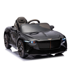 12V Battery Powered Ride On Car for Kids, Licensed Bentley Bacalar, Remote Control Toy Vehicle with Music Player, LED Light, 2 Driving Modes