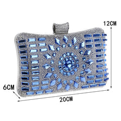 Diamond Evening Bag Women's Luxury Clutch Celebrity