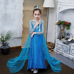 Girls Princess Costume Birthday Party Christmas Fancy Dress up