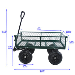 Wagon Cart Garden cart trucks make it easier to transport firewood