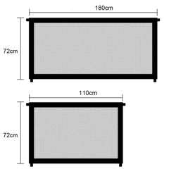 Magic Pet Gate for The House Stairs Providing a Safe Enclosure