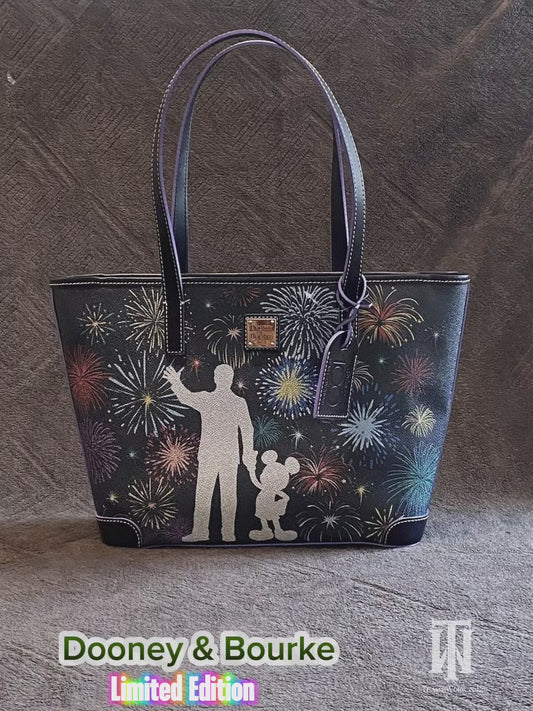 Dooney & Bourke Walt Disney 100yr anniversary limited edition tote bag